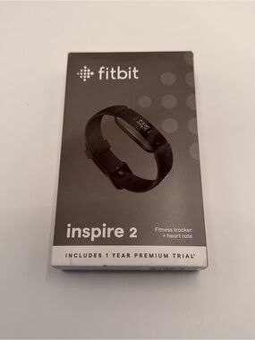 Fitbit Inspire 2, Black, New, Full Set